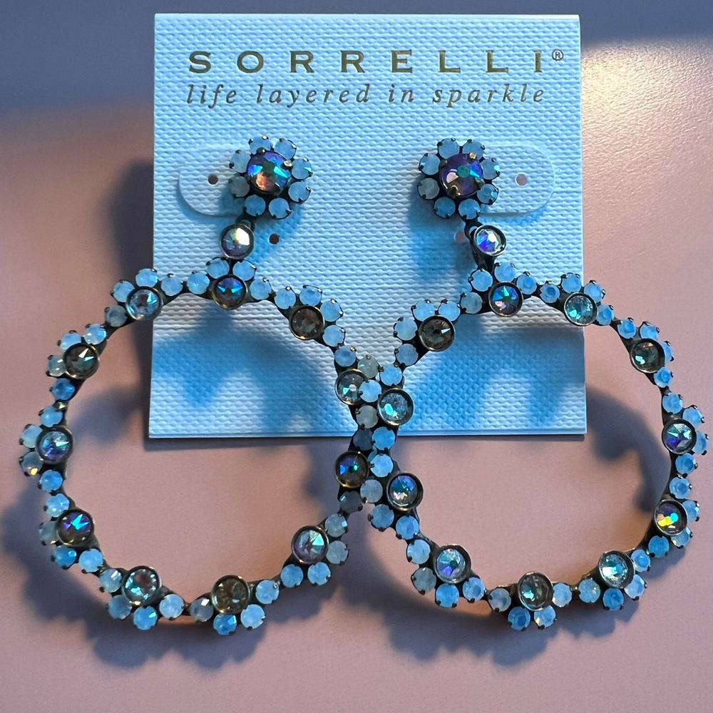 Sorrelli sparkle earrings, never worn